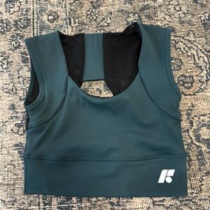 Forme Power Bra Jade Green Blue S Small LIKE NEW - seen on Taylor Swift